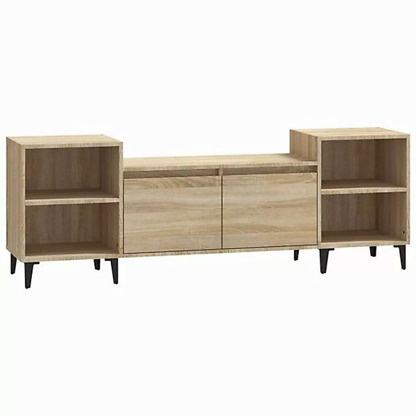 vidaXL TV-Schrank TV-Schrank Sonoma Eiche 160x35x55 cm Spanplatte günstig online kaufen