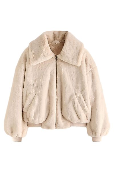 Next Fleecejacke Lounge-Jacke aus Kunstfell mit günstig online kaufen