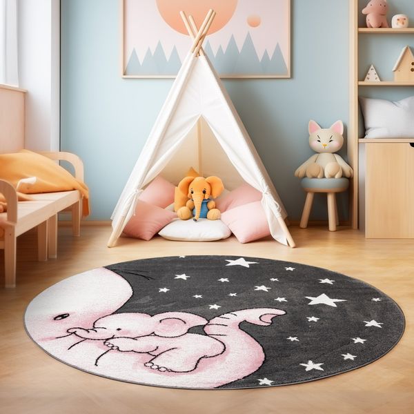 SIMPEX24 Teppich Elefant Design, Läufer, Höhe: günstig online kaufen