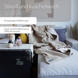 Wohndecke flauschige Kuscheldecke, wärmende Couchdecke aus günstig online kaufen