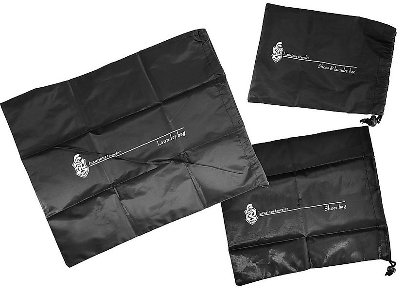 BURI Reisetasche 3er Set Reisebeutel Wäschesäcke Schuhbeutel Kofferbeutel P günstig online kaufen