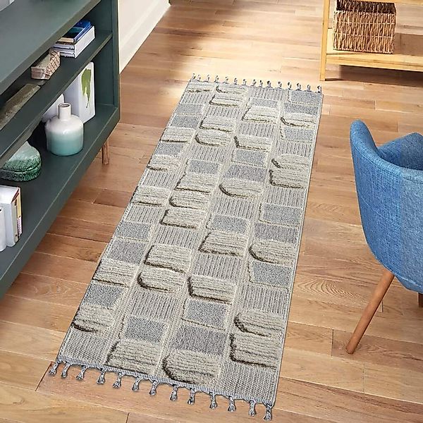 Carpet City Hochflor-Teppich VALENCIA 950, rechteckig, günstig online kaufen