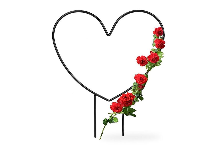 relaxdays Rankhilfe Herz günstig online kaufen