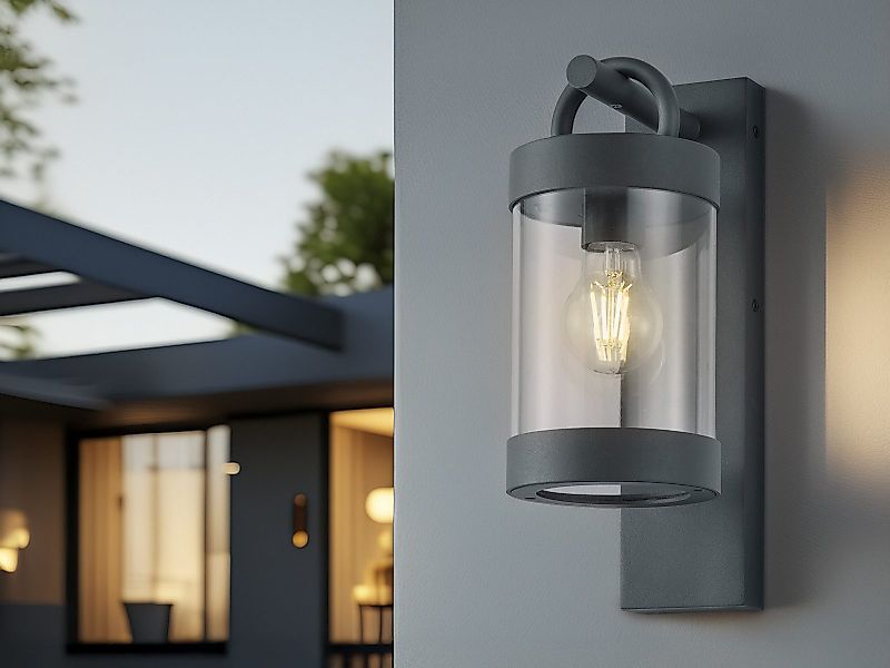 TRIO Leuchten Außen-Wandleuchte, LED wechselbar, Warmweiß, günstig online kaufen