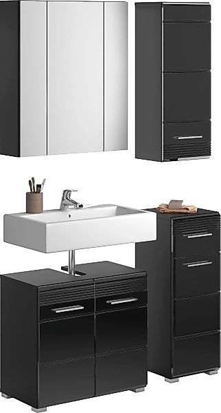 INOSIGN Badmöbel-Set "Malmö, 4 teilig, bestehend aus:" Set, 4 Stk. tlg. günstig online kaufen