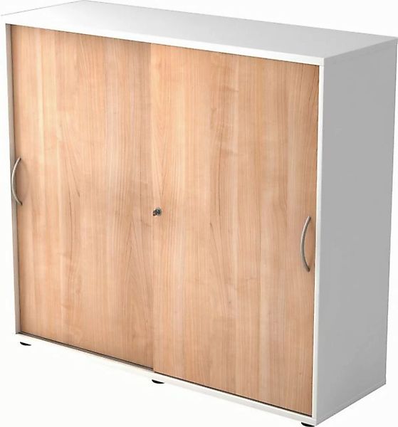 HAMMERBACHER Aktenschrank Schiebetürenschrank Serie 9 3OH BxTxH 120x40x110c günstig online kaufen