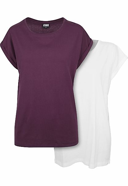 URBAN CLASSICS T-Shirt "Urban Classics Damen Ladies Extended Shoulder Tee 2 günstig online kaufen