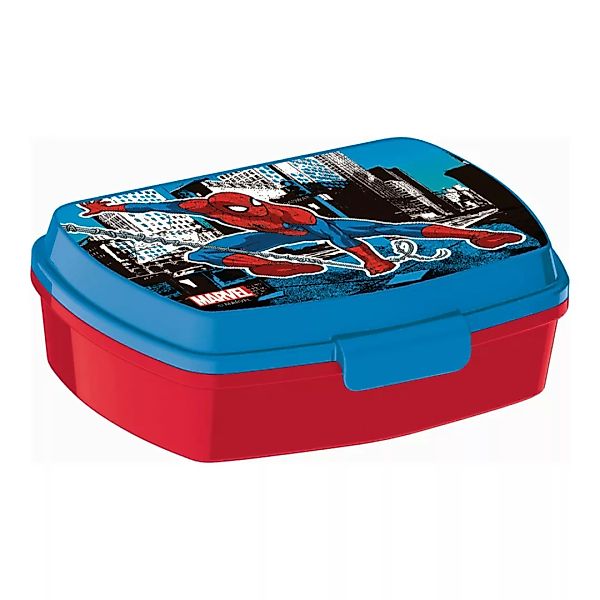 Brotdose Spider-Man blau Modell 1 günstig online kaufen