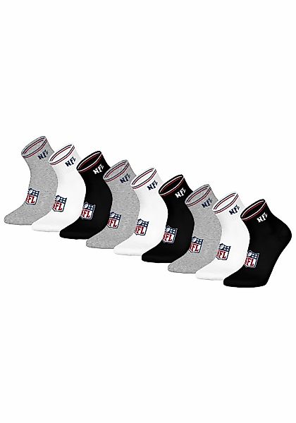 NFL Kurzsocken "Socken NFL SHIELD 9Pack Quarter Socks 9er Pack" günstig online kaufen