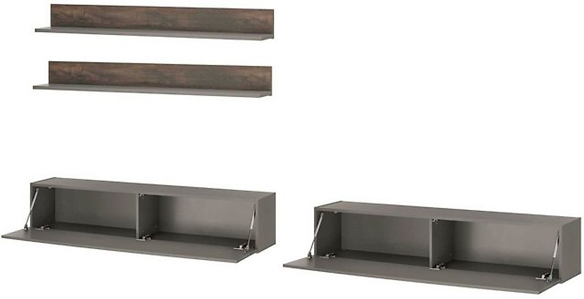 INOSIGN Schrank-Set LARGO, (Set, 4-St), Klappen mit Push to open-Funktion günstig online kaufen