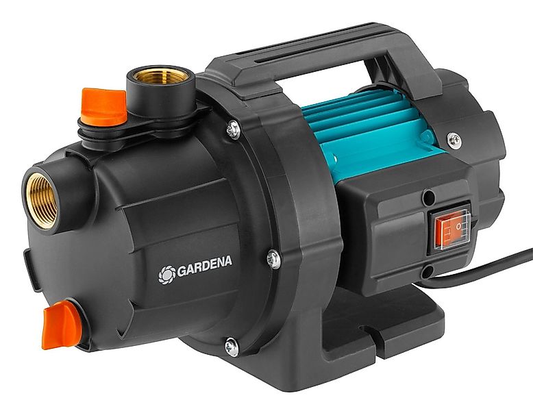 GARDENA Gartenpumpe 3700/4 P BASIC, leise und vielseitig einsetzbar, 3700 l günstig online kaufen