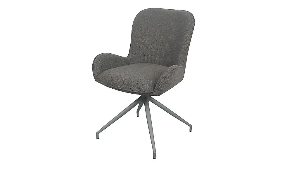 Stuhl drehbar  Inari ¦ grau ¦ Maße (cm): B: 58 H: 84 T: 60.0 Stühle > Küche günstig online kaufen