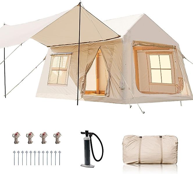 Meulbaty aufblasbares Zelt Air Glamping Zelte, günstig online kaufen