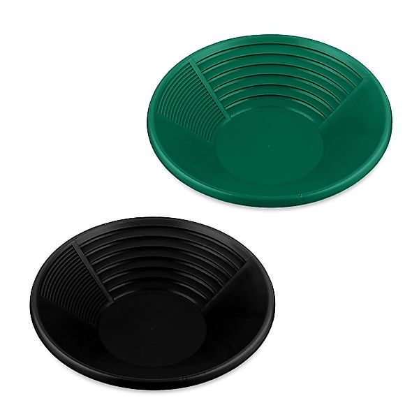 relaxdays Waschbecken Goldwaschpfanne 2er Set (2er günstig online kaufen
