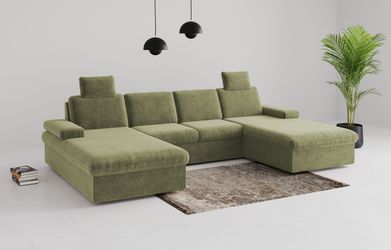 sit&more Wohnlandschaft Moreno U-Form, B: 309 günstig online kaufen