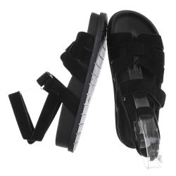 Ital-Design Moderne Damen-Sandalen mit breiten Riemen günstig online kaufen