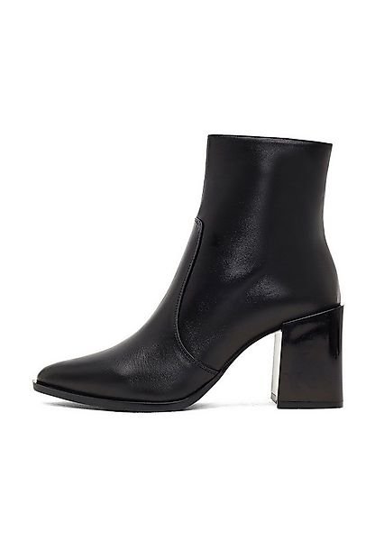 Derimod Absatz-Stiefeletten aus Lackleder Ankleboots Reißverschluss, Leder- günstig online kaufen