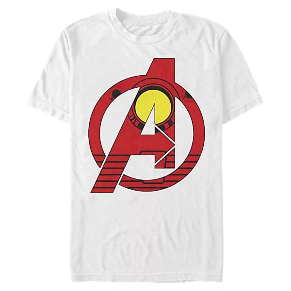 Marvel - Logo Avenger Iron Man - Männer T-Shirt günstig online kaufen