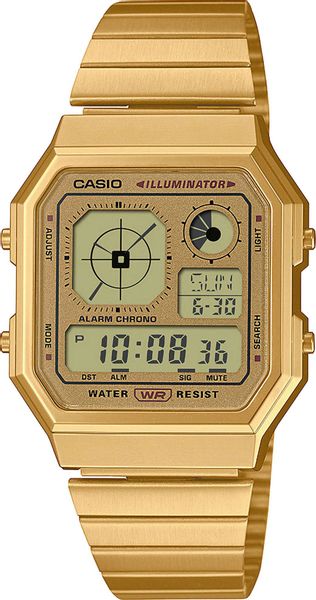 CASIO VINTAGE Chronograph A130WEG-9AEF, Quarzuhr, Armbanduhr, günstig online kaufen