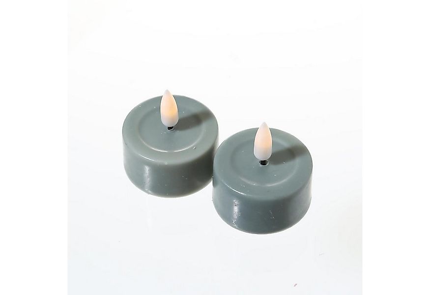 Deluxe Homeart LED-Kerze LED Teelichter Mia flackernd mit Batterien D:4,1cm günstig online kaufen