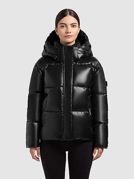 khujo Steppjacke DEVINA2 SHINY abnehmbare Kapuze, günstig online kaufen