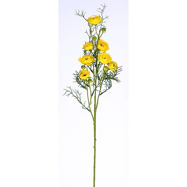 Kunstblume Ranunkel Gelb 74 cm günstig online kaufen