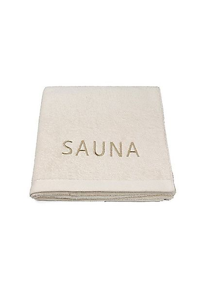 grace grand spa Saunatuch Liegetuch, (1-St), mit dezenter Stickerei günstig online kaufen