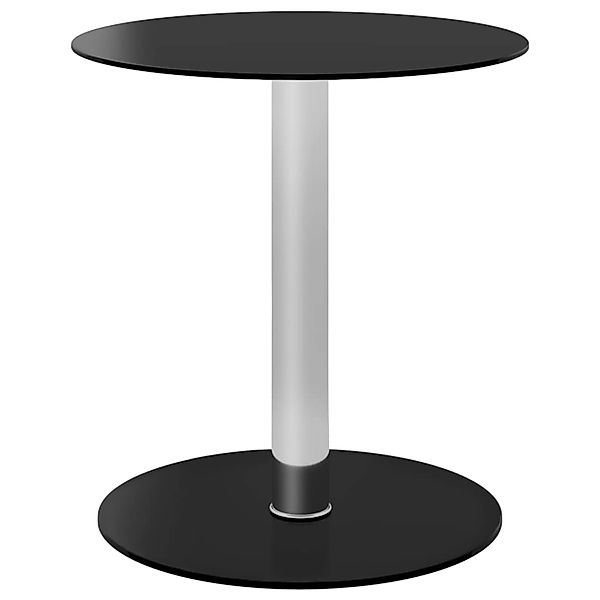 vidaXL Couchtisch Schwarz 40 cm Hartglas 322781 günstig online kaufen