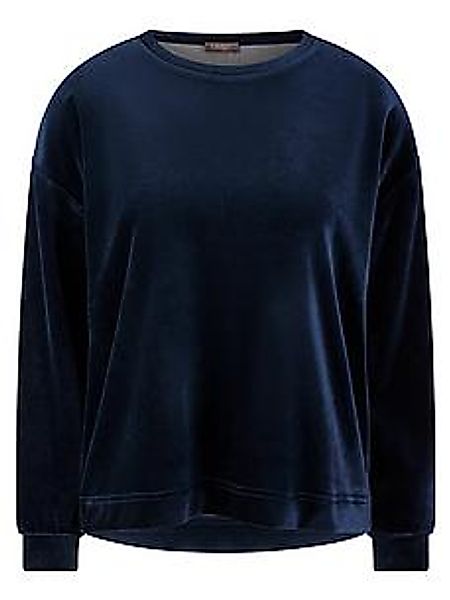 Lange Nicki-Sweatshirt Peter Hahn blau günstig online kaufen