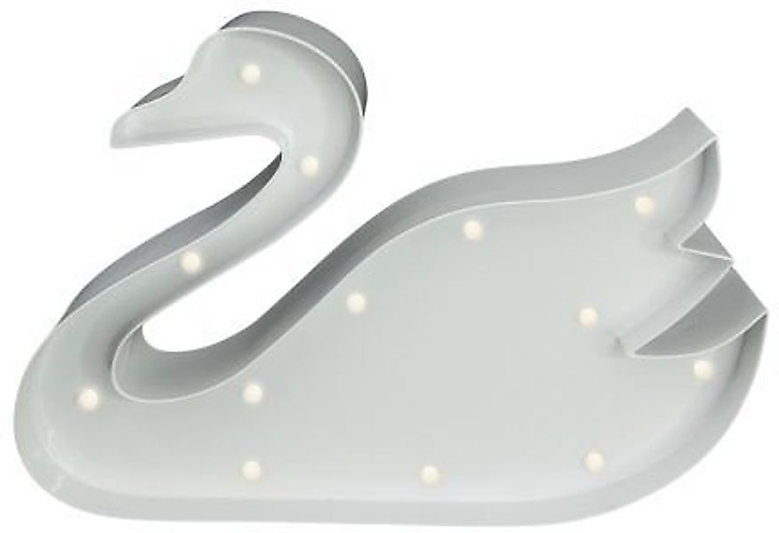 MARQUEE LIGHTS LED Dekolicht Swan, LED fest integriert, Warmweiß, Wandlampe günstig online kaufen