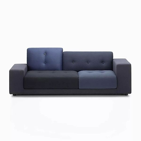 Vitra - Polder Compact Sofa - Stoffmix nachtblau/LxBxH 225x97x82cm günstig online kaufen