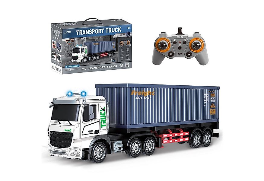 Esun RC-Auto RC LKW Spielzeug, 1:12 Ferngesteuerter Truck mit Lichtern und günstig online kaufen