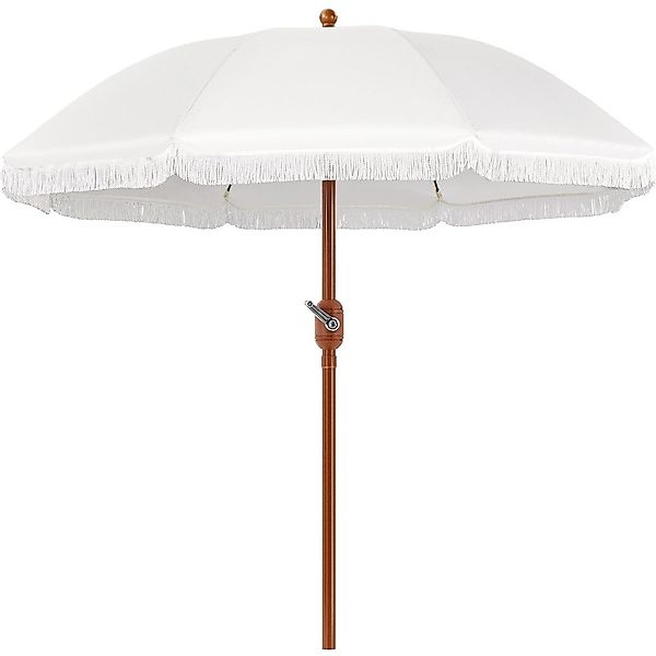 Yaheetech Sonnenschirm ∅215/242cm, Kurbelschirm Gartenschirm Terrassenschir günstig online kaufen