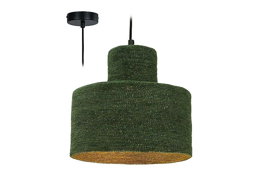 Mirabeau Hängeleuchten Hängelampe Frostrup grün günstig online kaufen