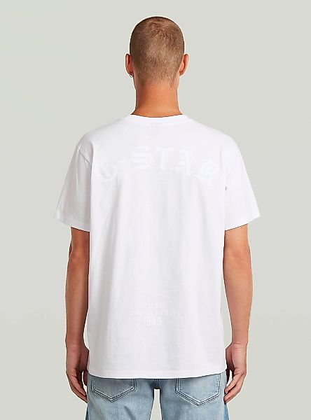 G-STAR T-Shirt "Flock Back Loose T-Shirt" günstig online kaufen