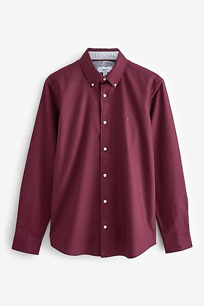 Next Langarmhemd Langärmeliges Oxfordhemd im Slim günstig online kaufen