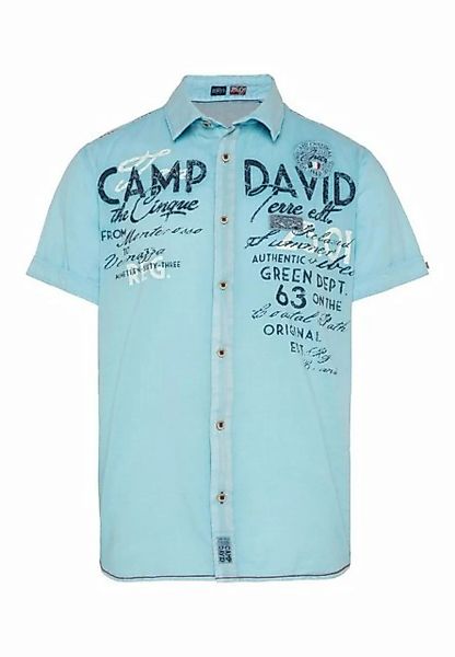 CAMP DAVID Kurzarmhemd Hemd Cinque Terre Kurzarmhemd (1-tlg) günstig online kaufen