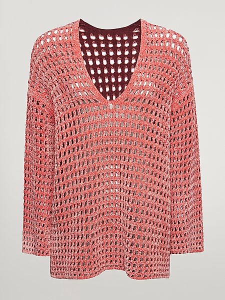 Wolford - Knit Net Top Long Sleeves, Frau, brandied apricot, Größe: S günstig online kaufen
