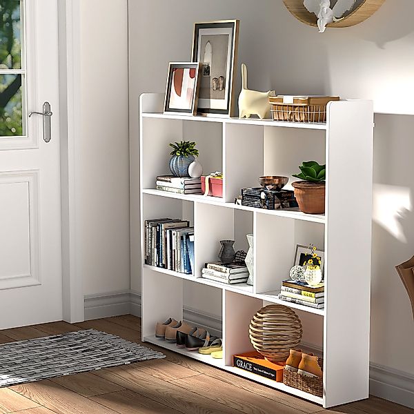 LOVONLIVE Bücherregal Lagerregale aus Holz, multifunktionale günstig online kaufen