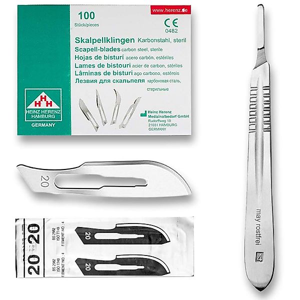May Cuttermesser Skalpellklingen Set Fig. 20 günstig online kaufen