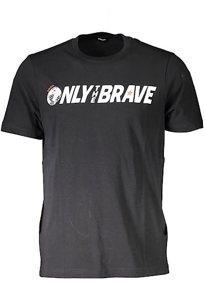 Diesel T-Shirt Herren T-Shirt Schwarz mit günstig online kaufen