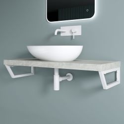 doporro Wandregalhalter Wandkonsole rostfreie Edelstahl Wandhalter günstig online kaufen