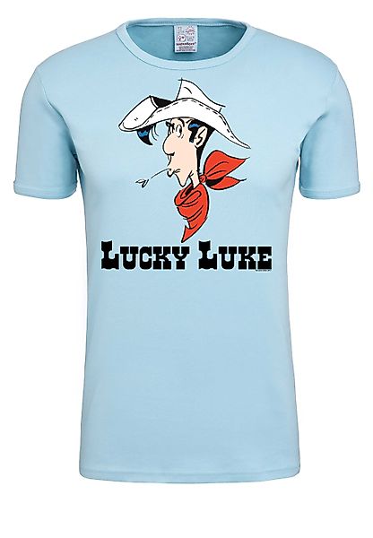 LOGOSHIRT T-Shirt "Lucky Luke Portrait", mit coolem Print günstig online kaufen
