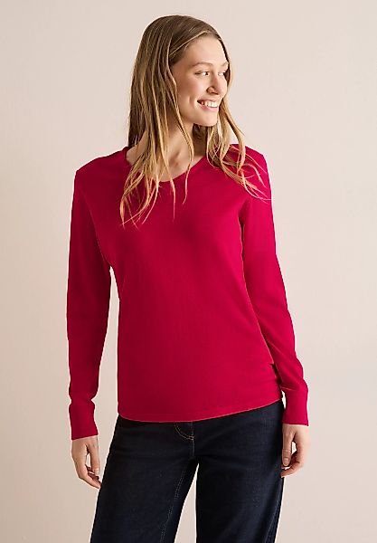 CECIL Strickpullover mit V-Ausschnitt günstig online kaufen