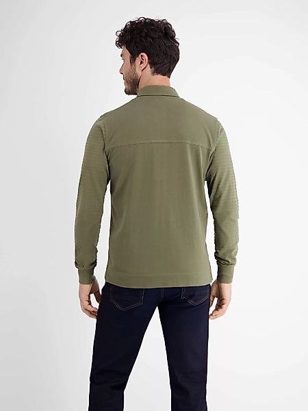 LERROS Langarm-Poloshirt "LERROS Longsleeve-Polo, gestreift" günstig online kaufen