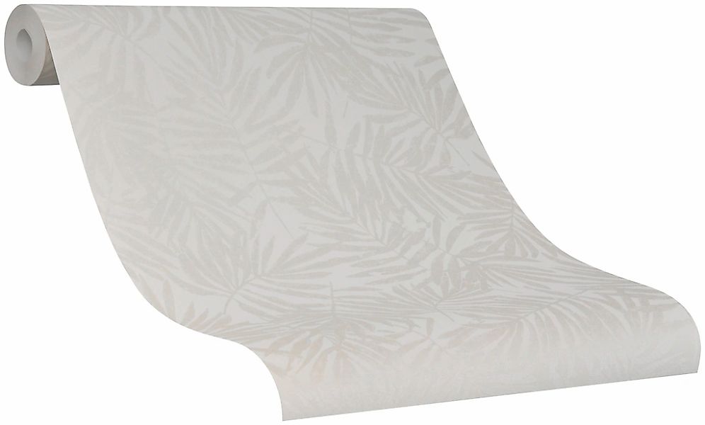 Marburg Vliestapete Floral Dschungel Beige-Pearl 10,05 m x 0,53 m FSC® günstig online kaufen