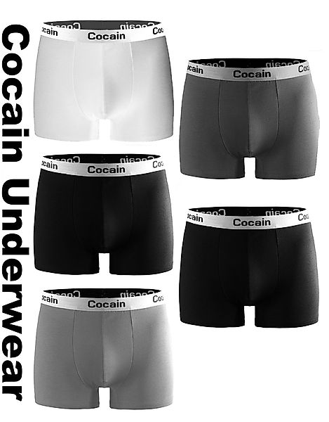 Cocain underwear Boxershorts 5 Bunte Herren günstig online kaufen