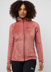 Jack Wolfskin Fleecejacke ROTWAND HOODED FZ günstig online kaufen