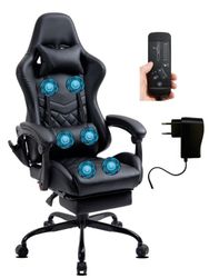 Delman Gaming-Stuhl Mit 6 Vibrationspunkten Drehstuhl, günstig online kaufen
