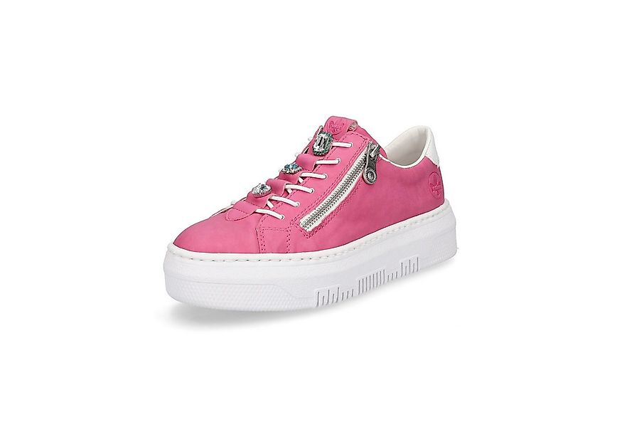 Rieker Rieker Damen Plateau Sneaker pink Sneaker günstig online kaufen